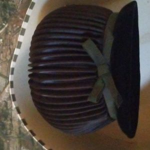 Union made antique hat with fur